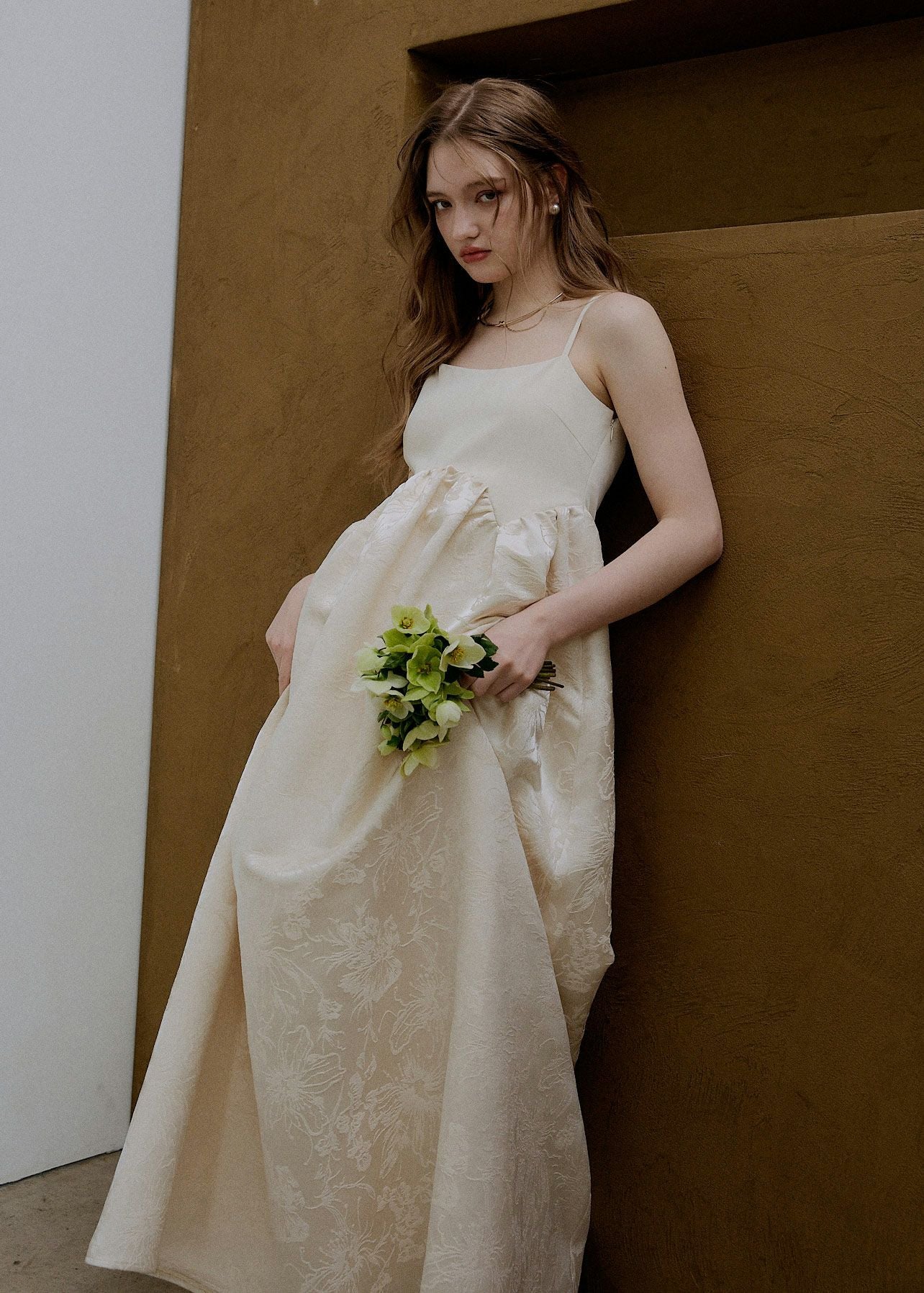 SERENA Jacquard flare dressのドレス|Dorry Doll / LE'RURE
