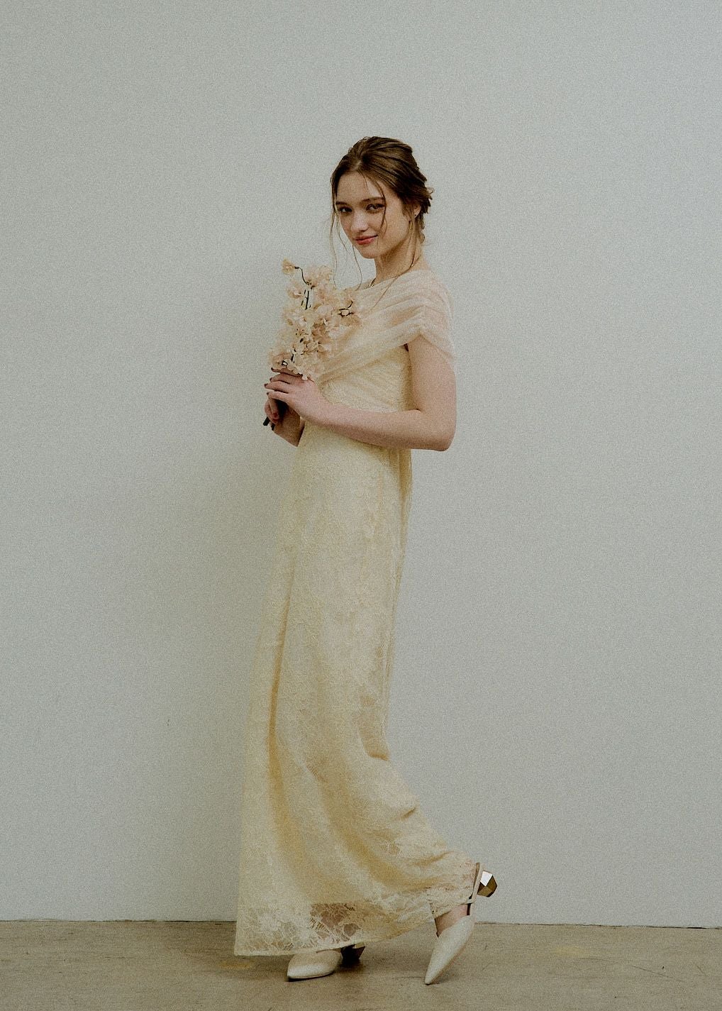 Cross tulle design flare dressのドレス|Dorry Doll / LE'RURE