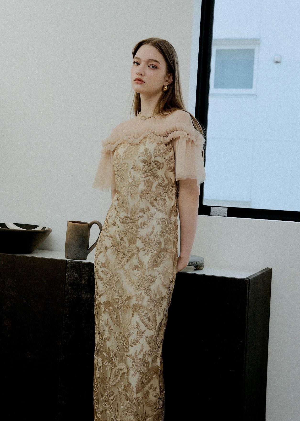 Paisley wave design dressのドレス|Dorry Doll / LE'RURE