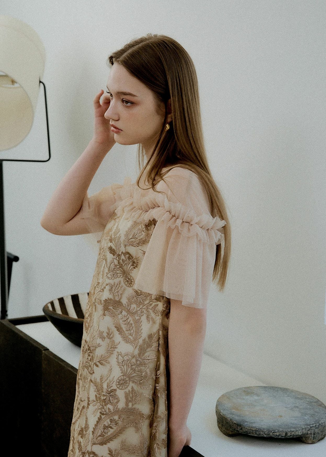 Paisley wave design dressのドレス|Dorry Doll / LE'RURE