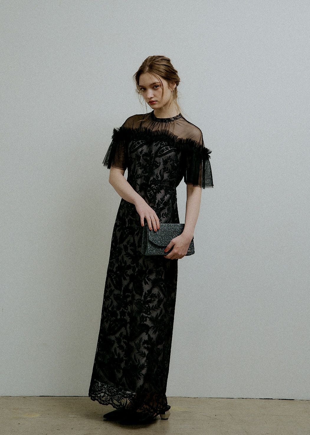 LE’RURE Paisley wave design dress 【TALL】 Paisley wave design dressのドレス|Dorry Doll / LE'RURE