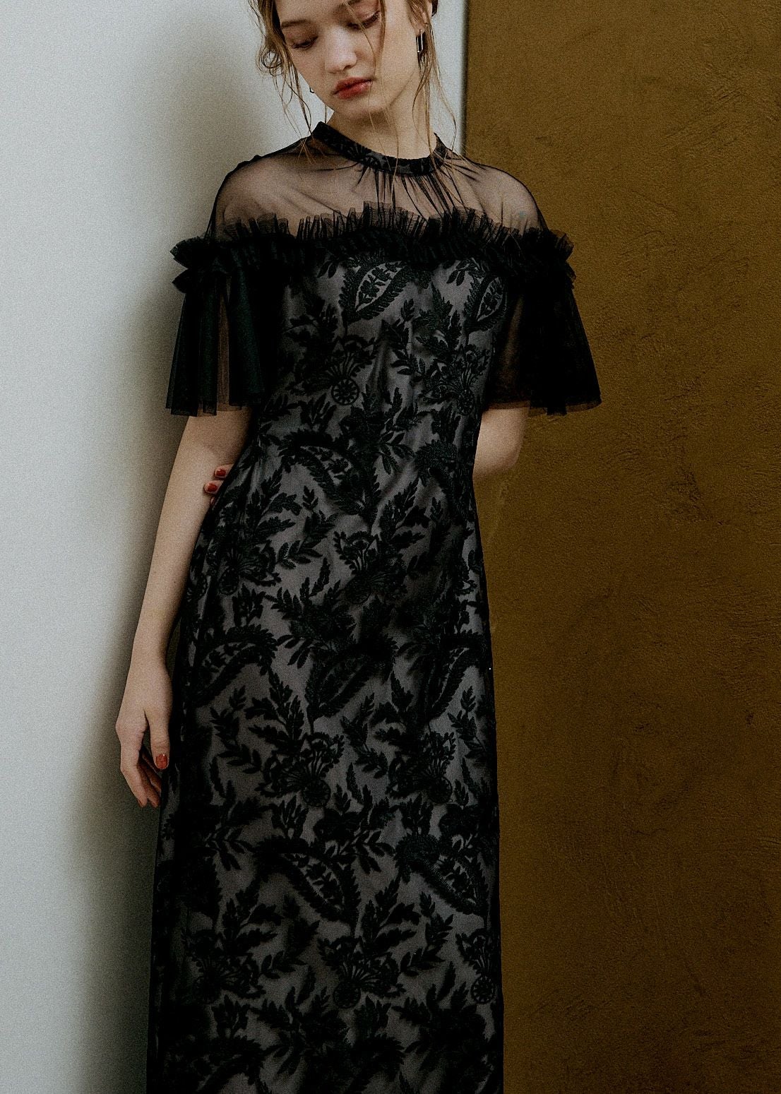 LE’RURE Paisley wave design dress 【TALL】 Paisley wave design dressのドレス|Dorry Doll / LE'RURE