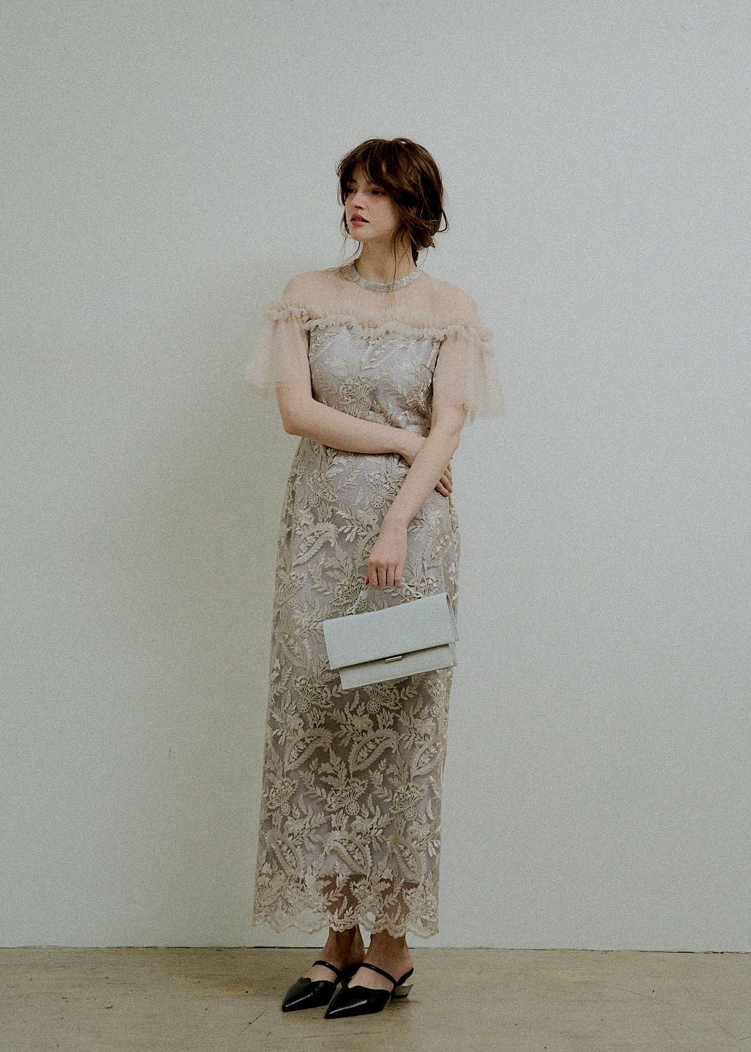 Paisley wave design dressのドレス|Dorry Doll / LE'RURE