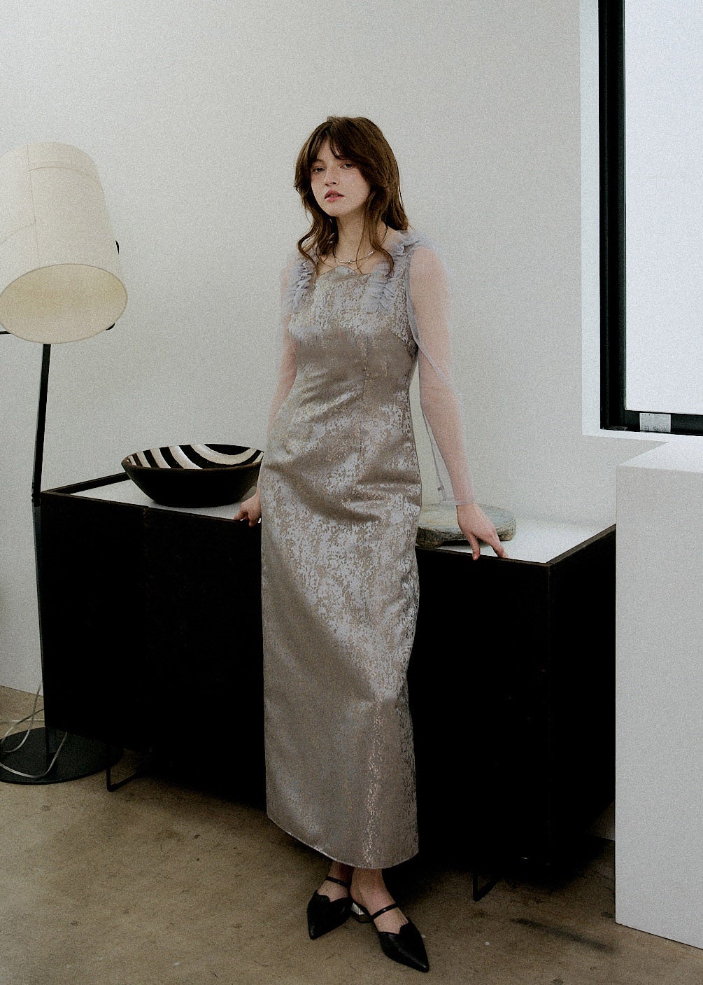 LE’RURE / SERENA Jacquard flare dress SERENA Jacquard flare dressのドレス|Dorry Doll / LE'RURE