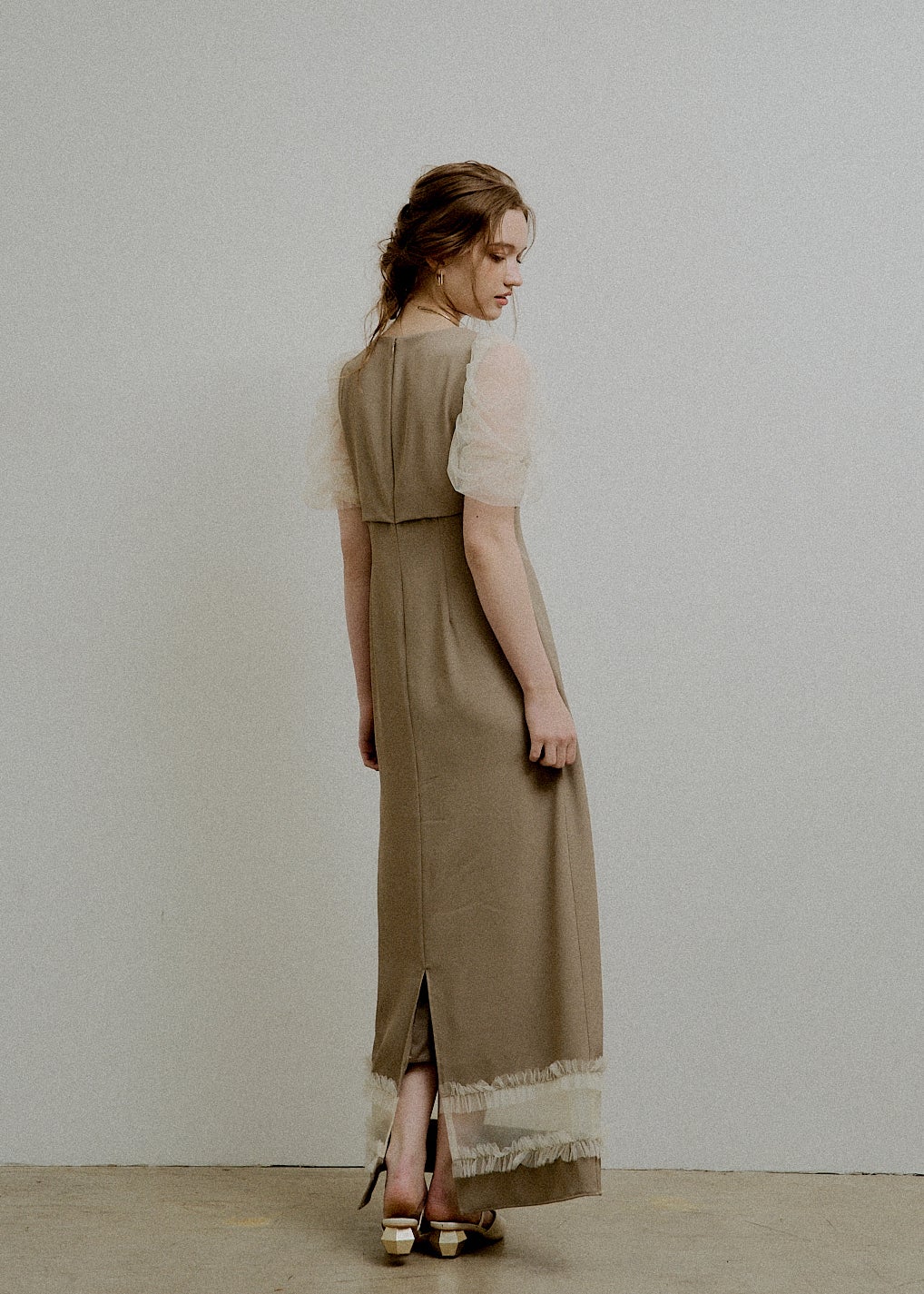 Flower tulle frill line dressのドレス|Dorry Doll / LE'RURE
