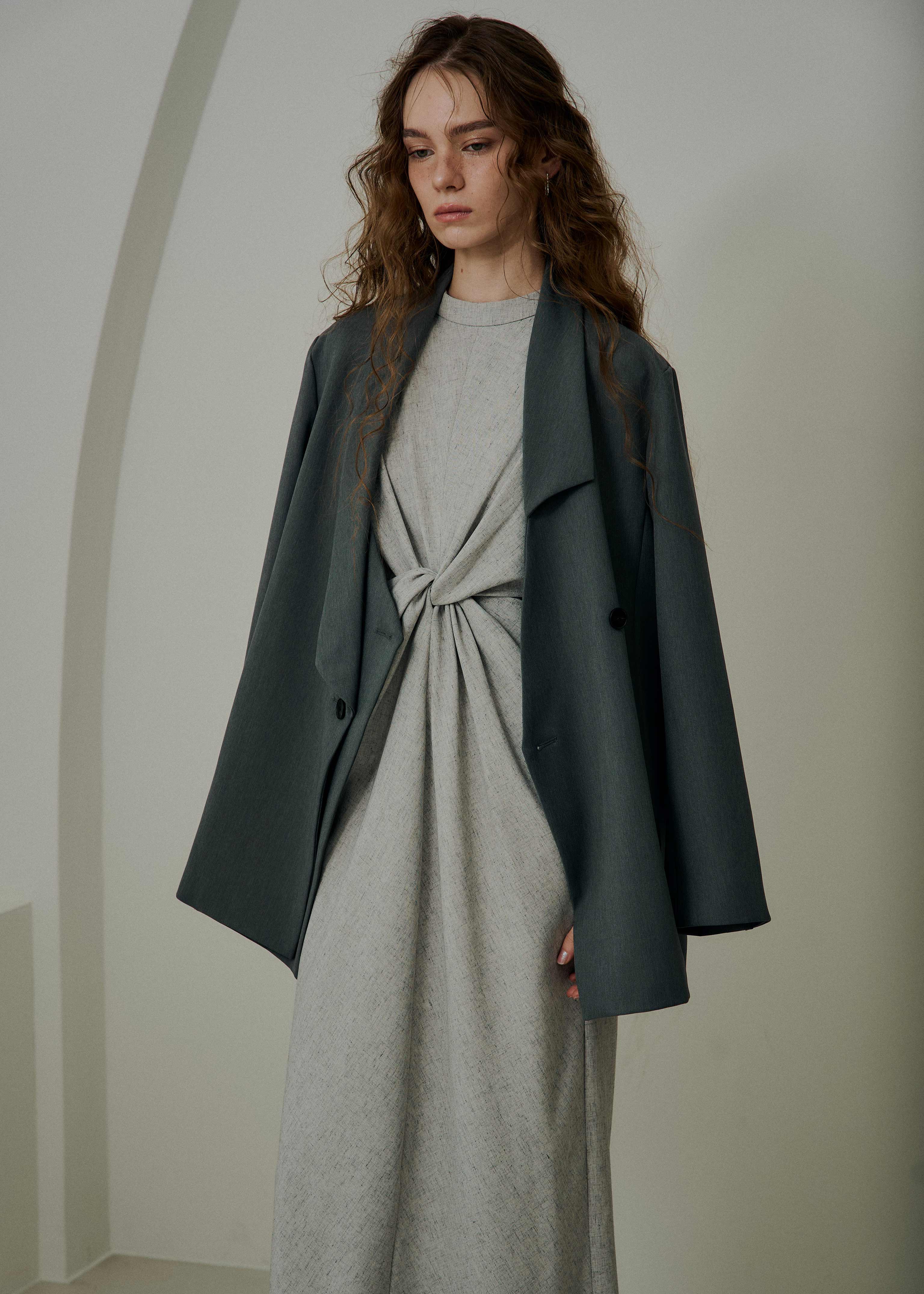 Knot design melange dressのドレス|Dorry Doll / LE'RURE