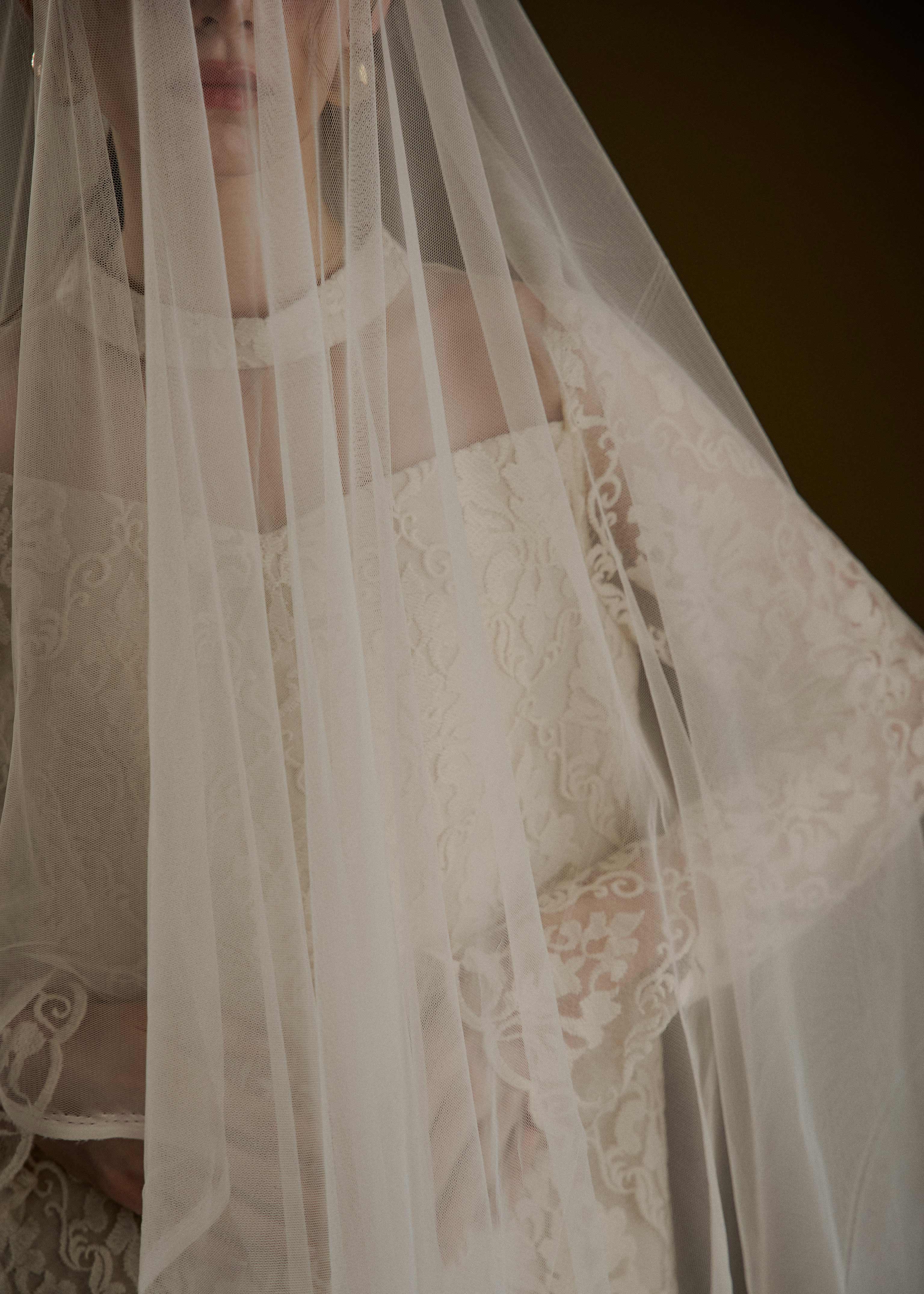 Midi scallop lace dressのドレス|Dorry Doll / LE'RURE
