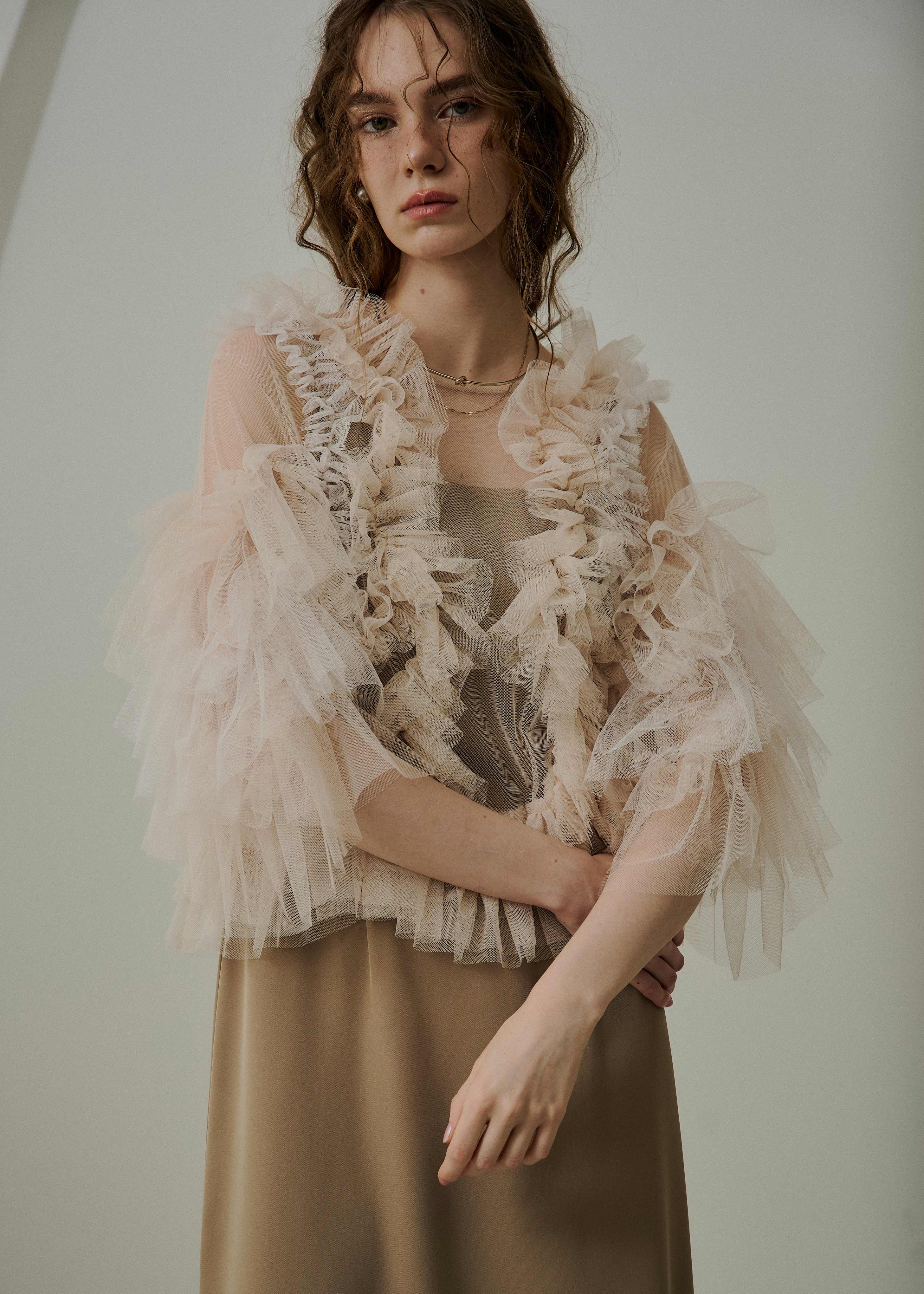 Fluffy tulle topsのドレス|Dorry Doll / LE'RURE