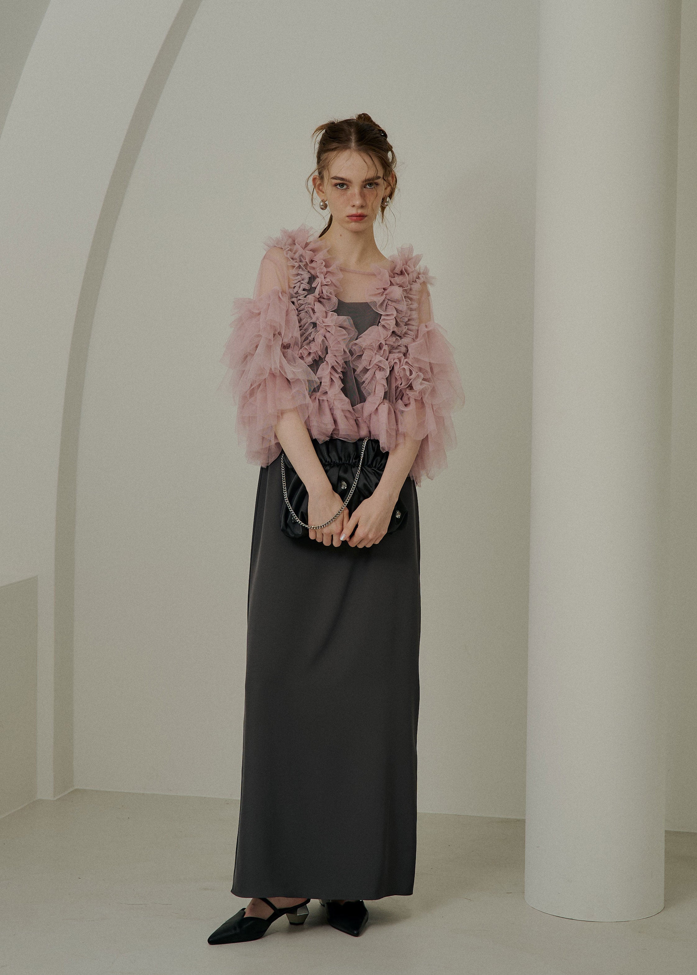 Fluffy tulle topsのドレス|Dorry Doll / LE'RURE