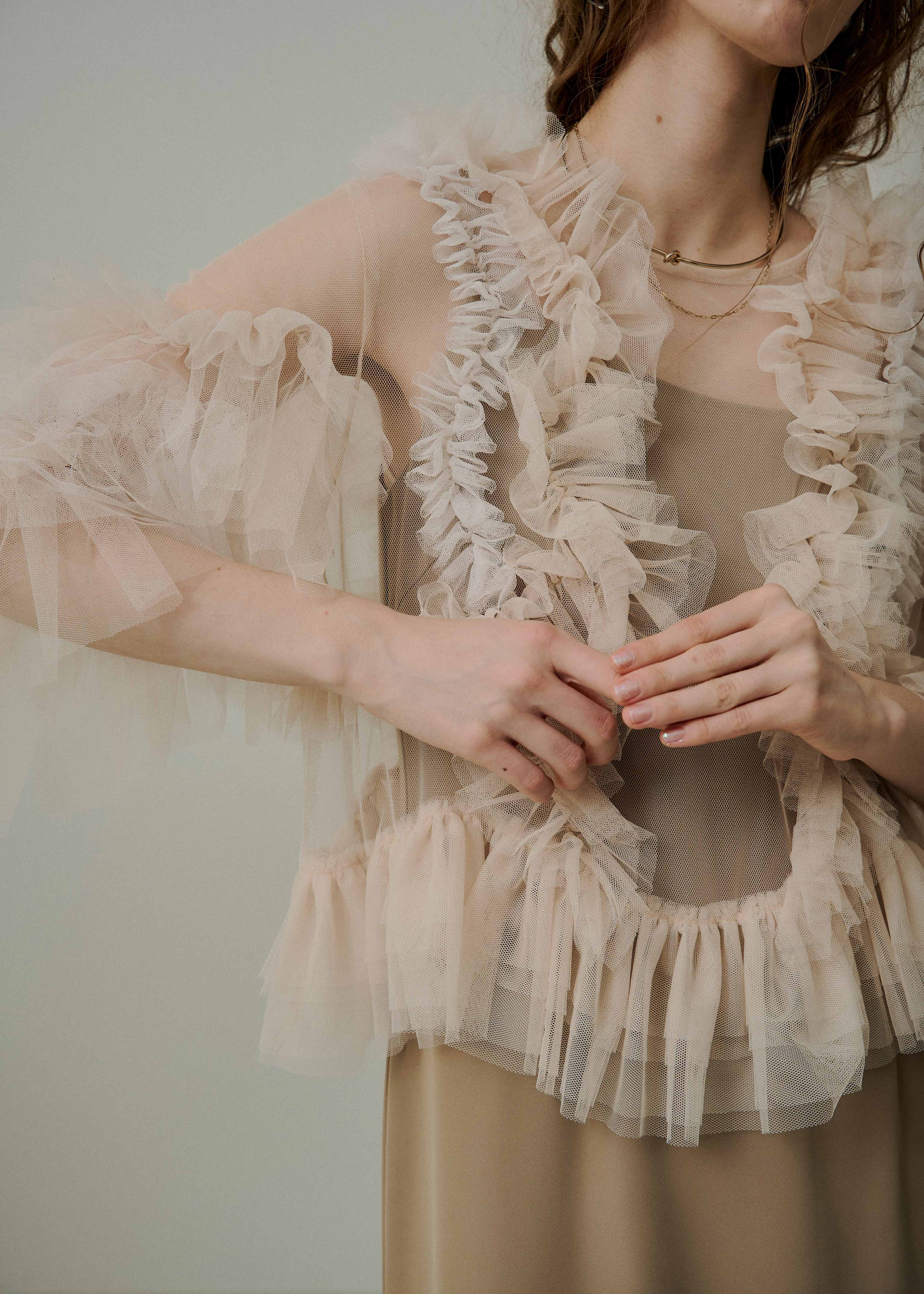 Fluffy tulle topsのドレス|Dorry Doll / LE'RURE