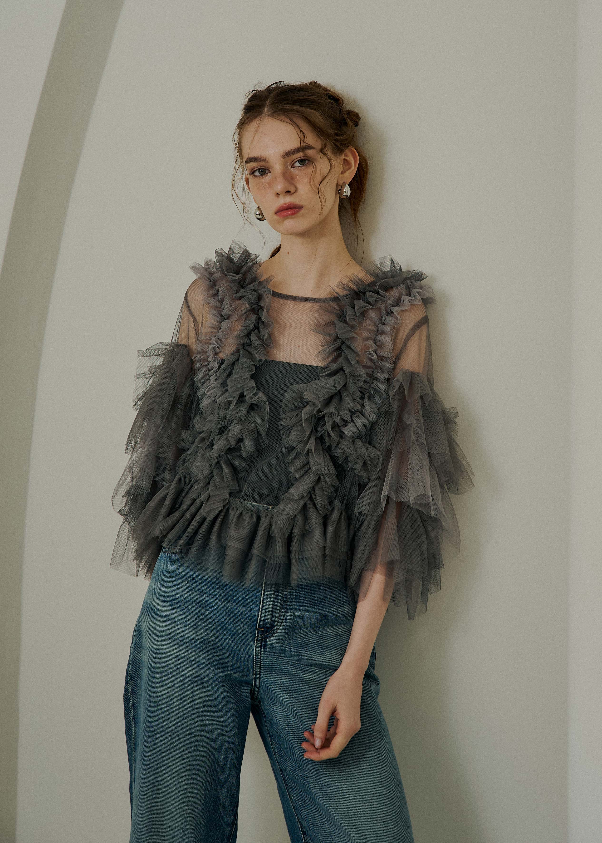 Fluffy tulle topsのドレス|Dorry Doll / LE'RURE