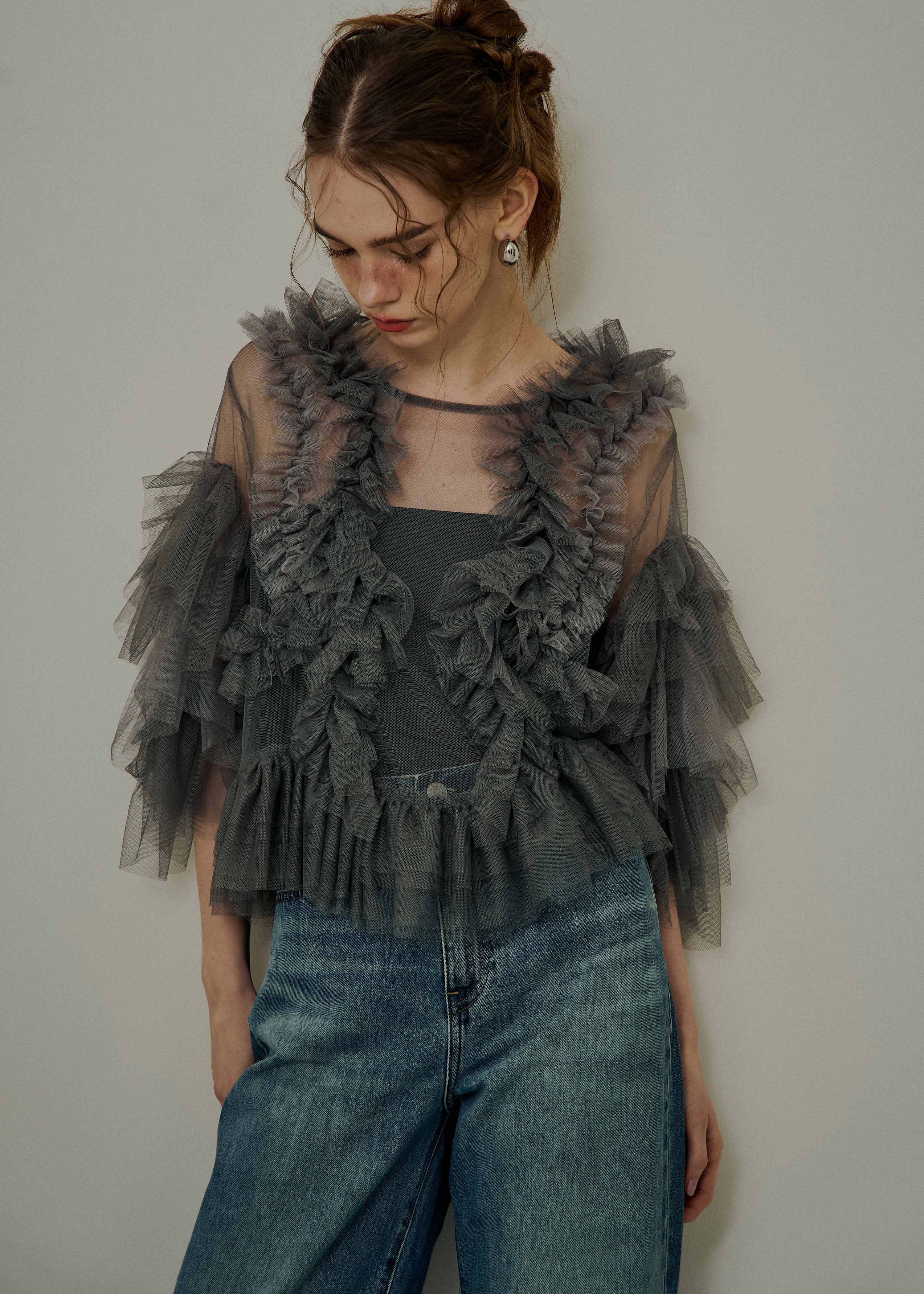 LE'RURE ドリードール Fluffy tulle tops Fluffy tulle topsのドレス|Dorry Doll / LE'RURE