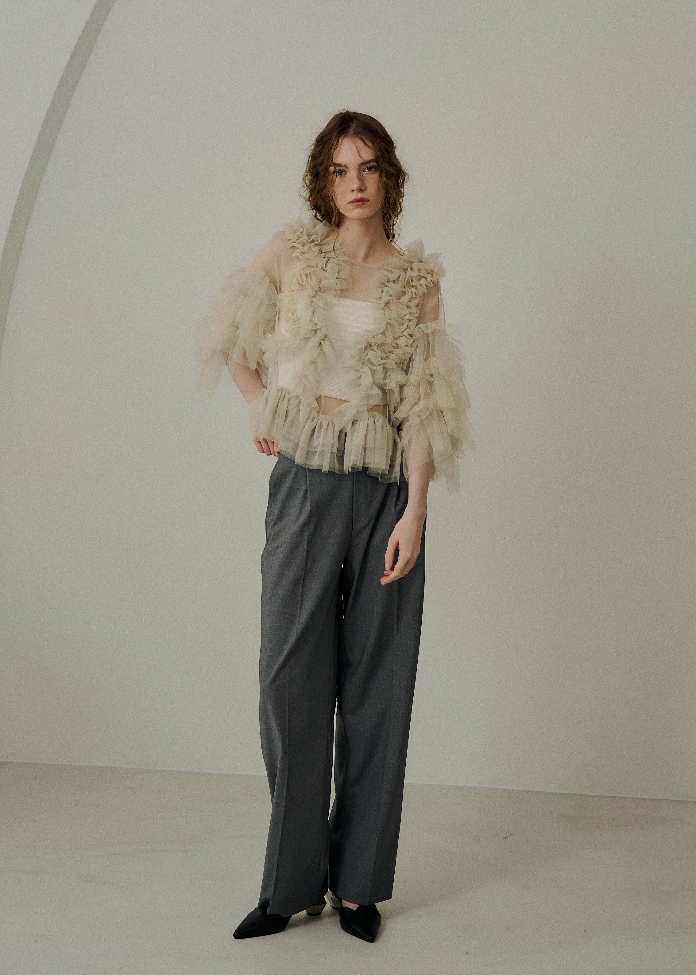 Fluffy tulle topsのドレス|Dorry Doll / LE'RURE
