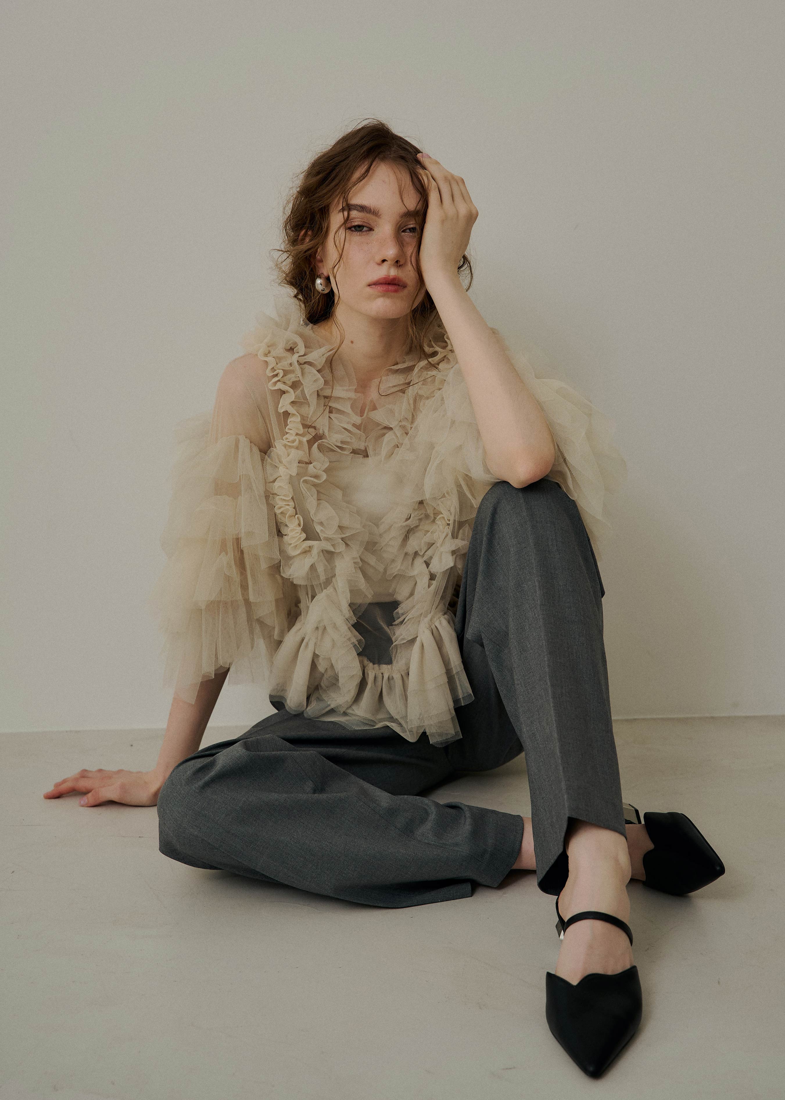 Fluffy tulle topsのドレス|Dorry Doll / LE'RURE