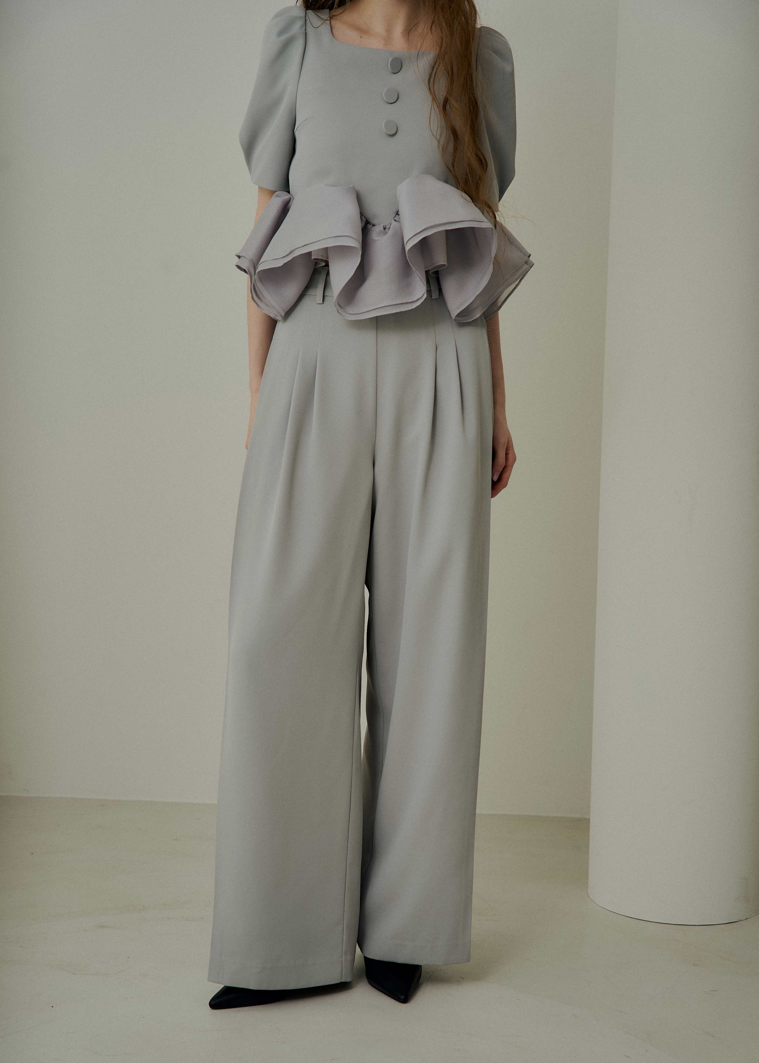 Side tuck wide pantsのドレス|Dorry Doll / LE'RURE