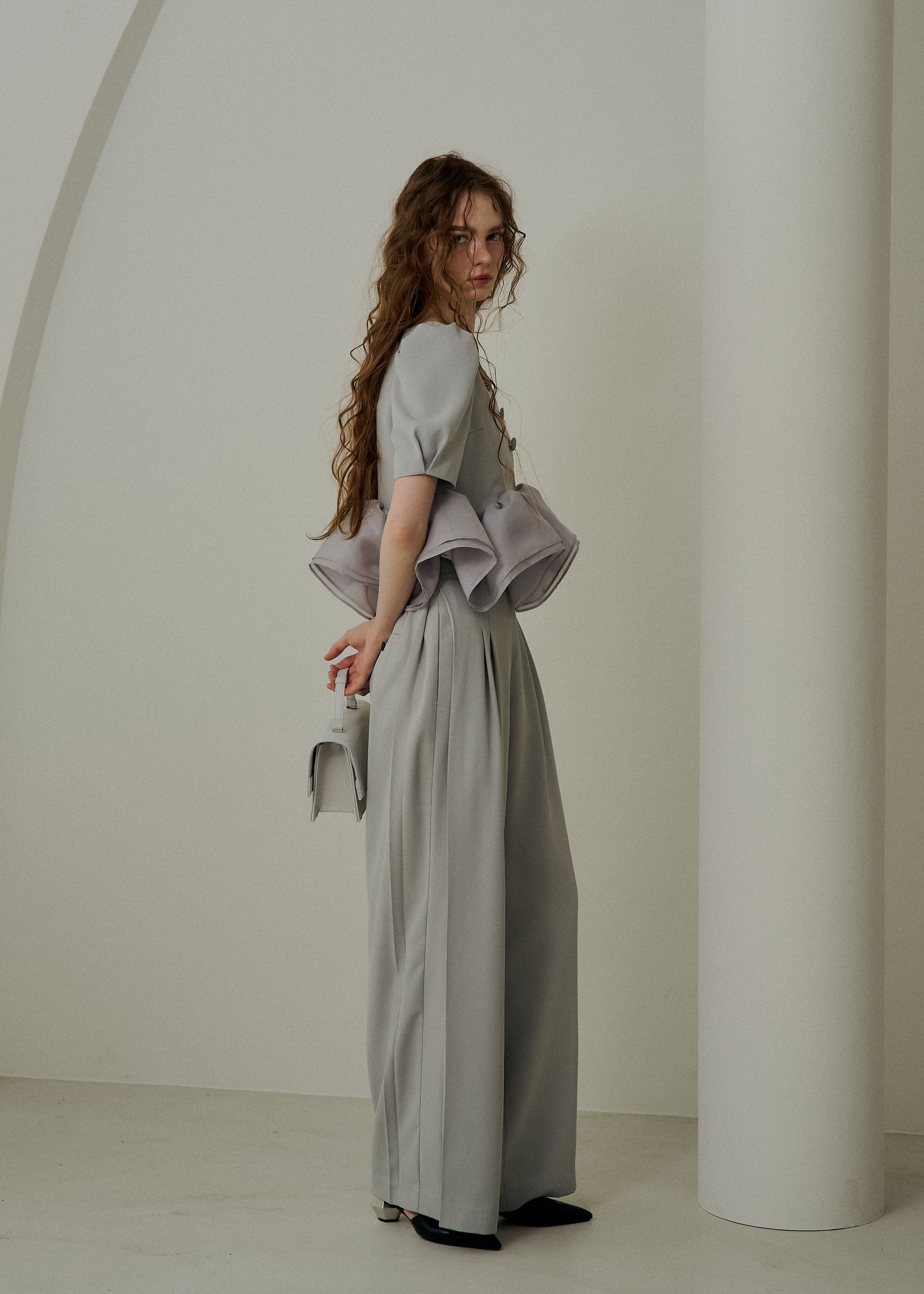 Side tuck wide pantsのドレス|Dorry Doll / LE'RURE
