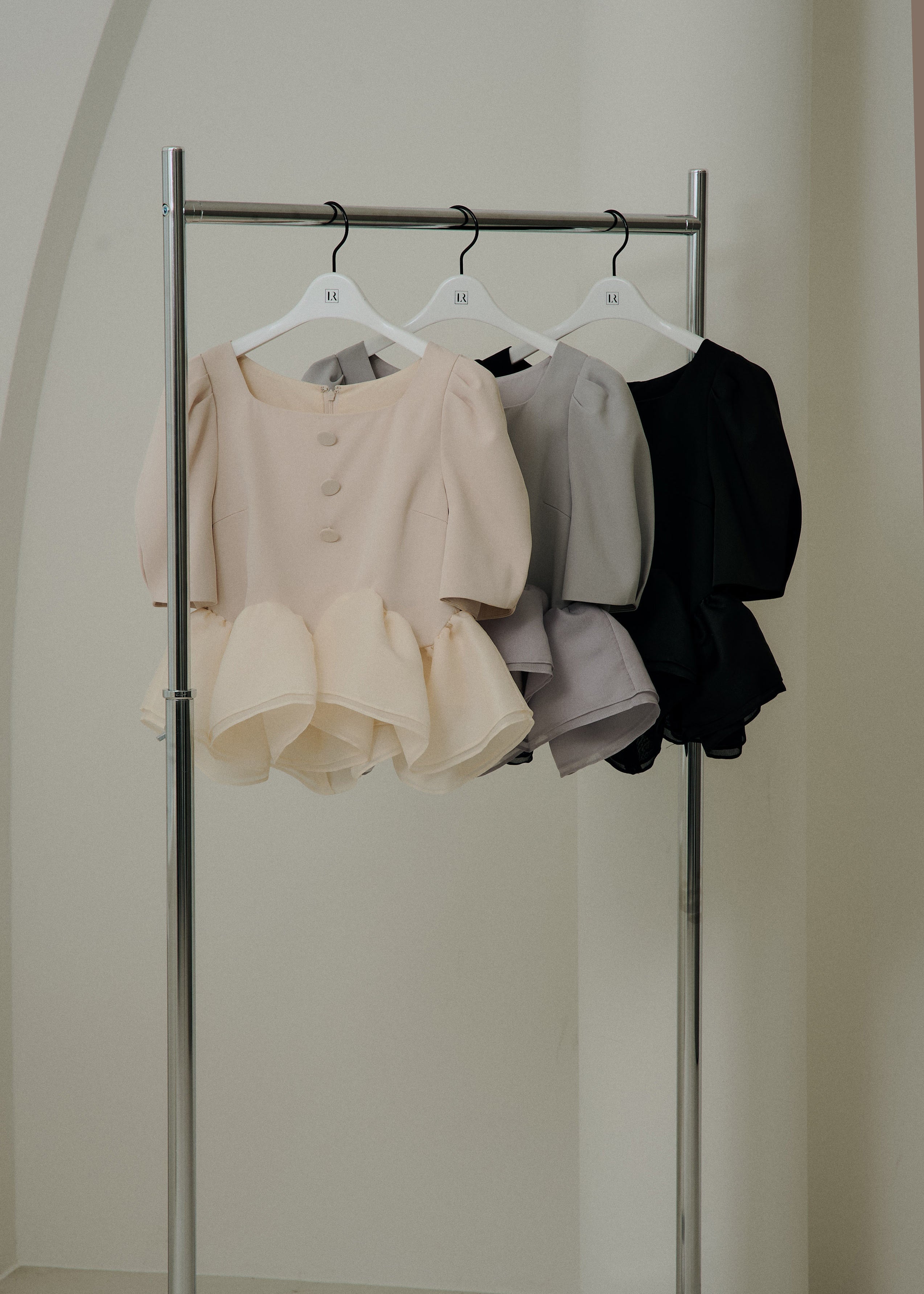 Whip peplum half sleeve topsのドレス|Dorry Doll / LE'RURE