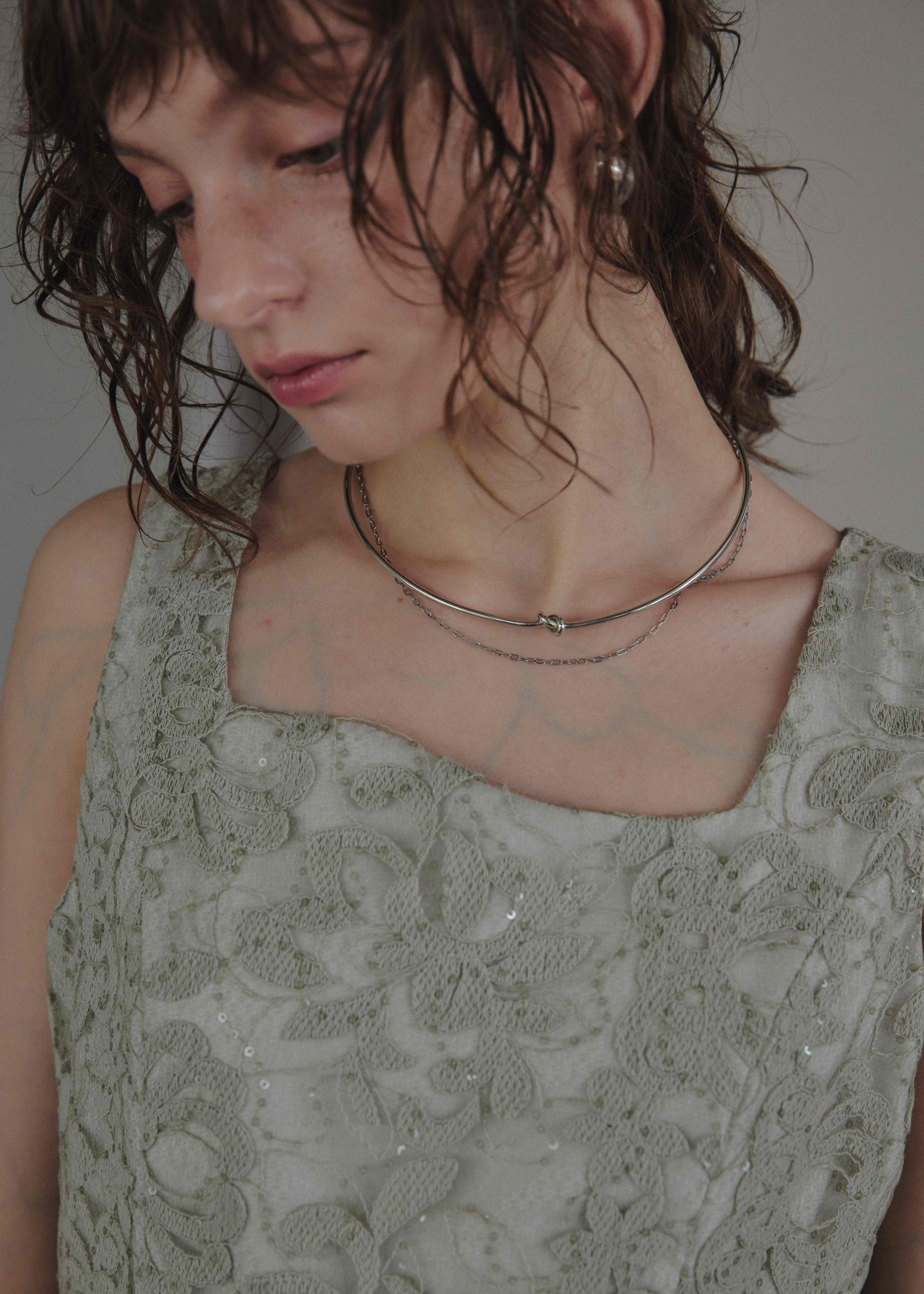 Sparkle lace A-line dressのドレス|Dorry Doll / LE'RURE